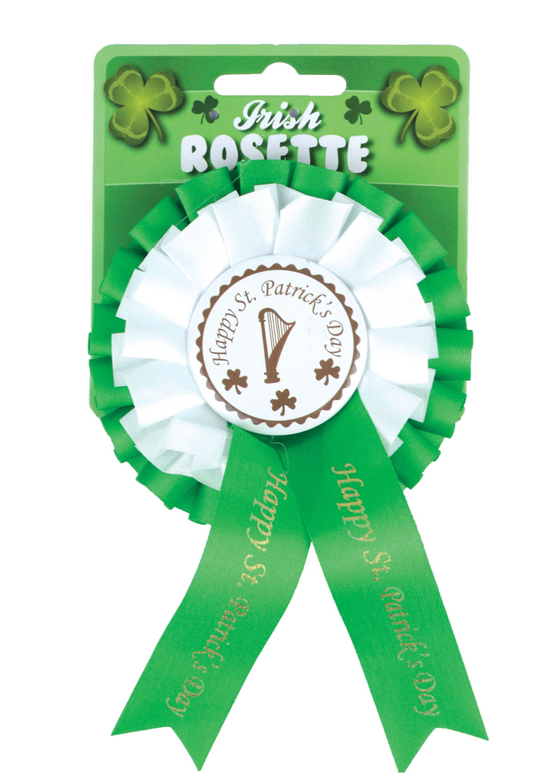 St Patricks Day Rosette