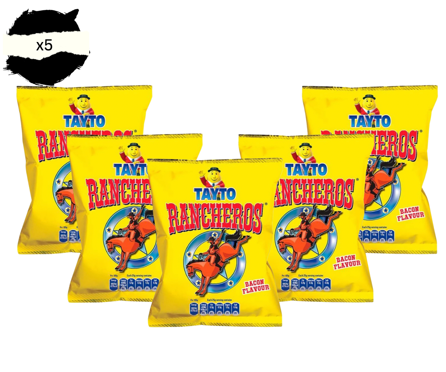 Tayto  Rancheros (31 g)  X 5PKS