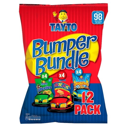 Tayto Bumper Bundle Crisps 12 Pack (17 g)