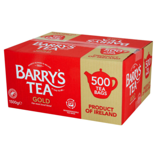 Barry's Tea Gold Blend Tea Bags 500 Pack
