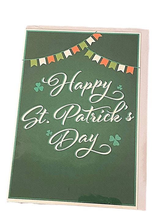 feliz día de san patricio tarjeta