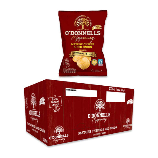 odonnells cheese and onion box  24 x 50g (ws)