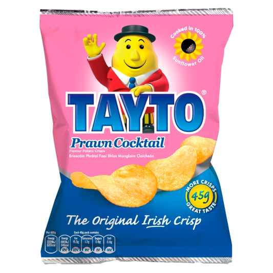 Patatas Fritas Cóctel De Langostinos Tayto 50 x 42 g (ws) 