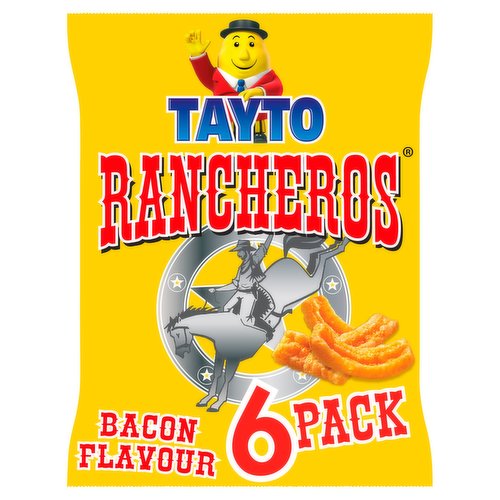 Tayto Rancheros Bacon Flavour 6 Pack (20 g)